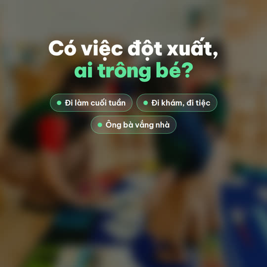 Giới thiệu Mầm Non Theo Giờ · Global Star Cares — Trông trẻ theo giờ