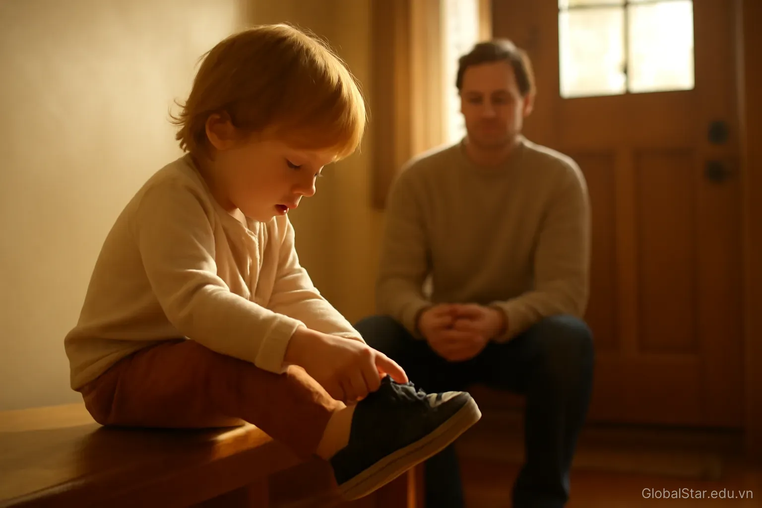 Dạy con tự lập ở tuổi mầm non: làm ít đi để con làm được nhiều hơn