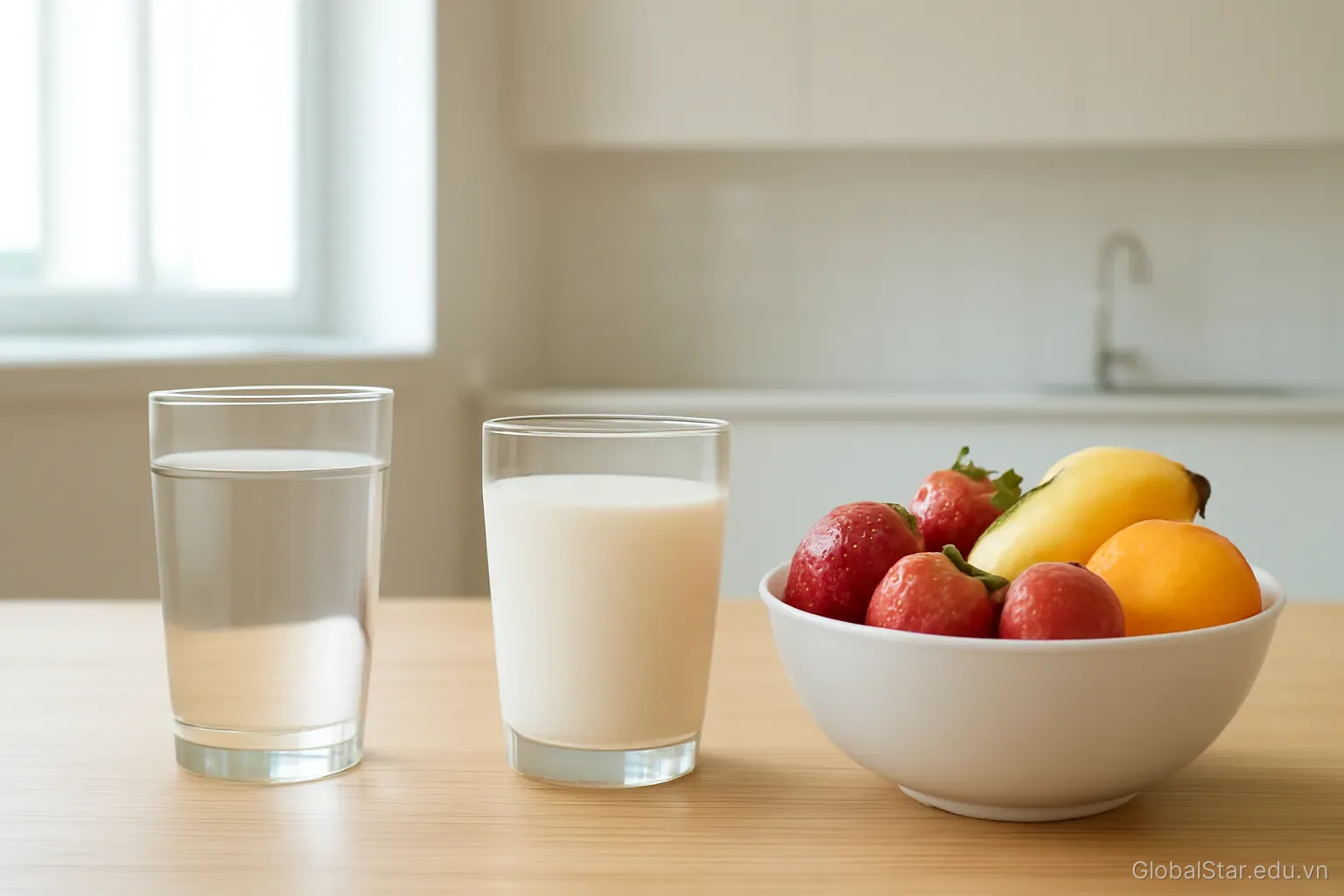 Nước, sữa và đồ ngọt ở tuổi mầm non: những con số đáng nhớ