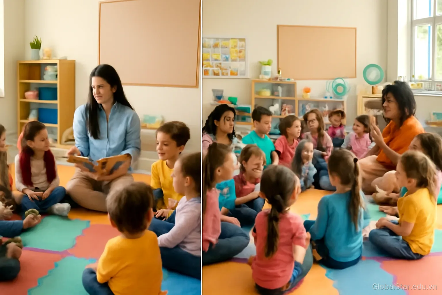 Lớp học nhiều trẻ hay ít trẻ — cái nào tốt hơn cho con?