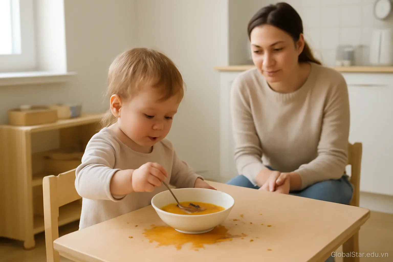 Trẻ 2–3 tuổi: những kỹ năng tự chăm sóc đang hình thành và cách hỗ trợ