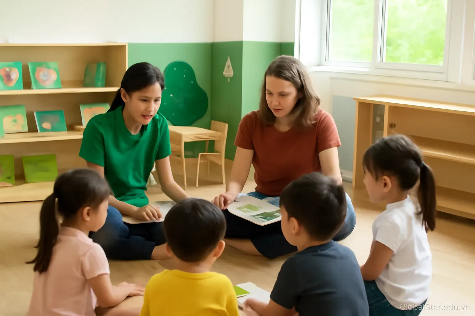 Trường mầm non song ngữ khác trường thường ở chỗ nào — và khác ở chỗ nào thì không đáng tiền