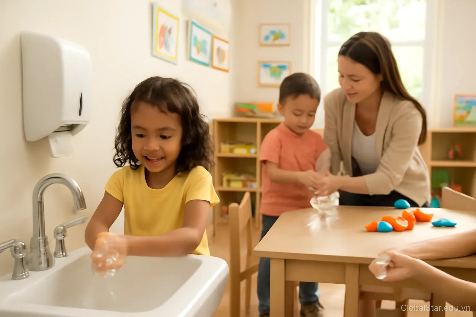 Vệ sinh và phòng ngừa bệnh tại trường mầm non: những quy tắc cơ bản ba mẹ nên biết
