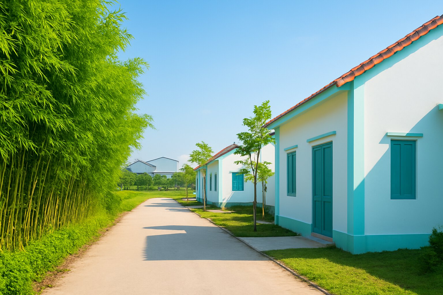 Mầm non ở An Dương: khu công nghiệp mà ông bà vẫn ở ngay trong làng