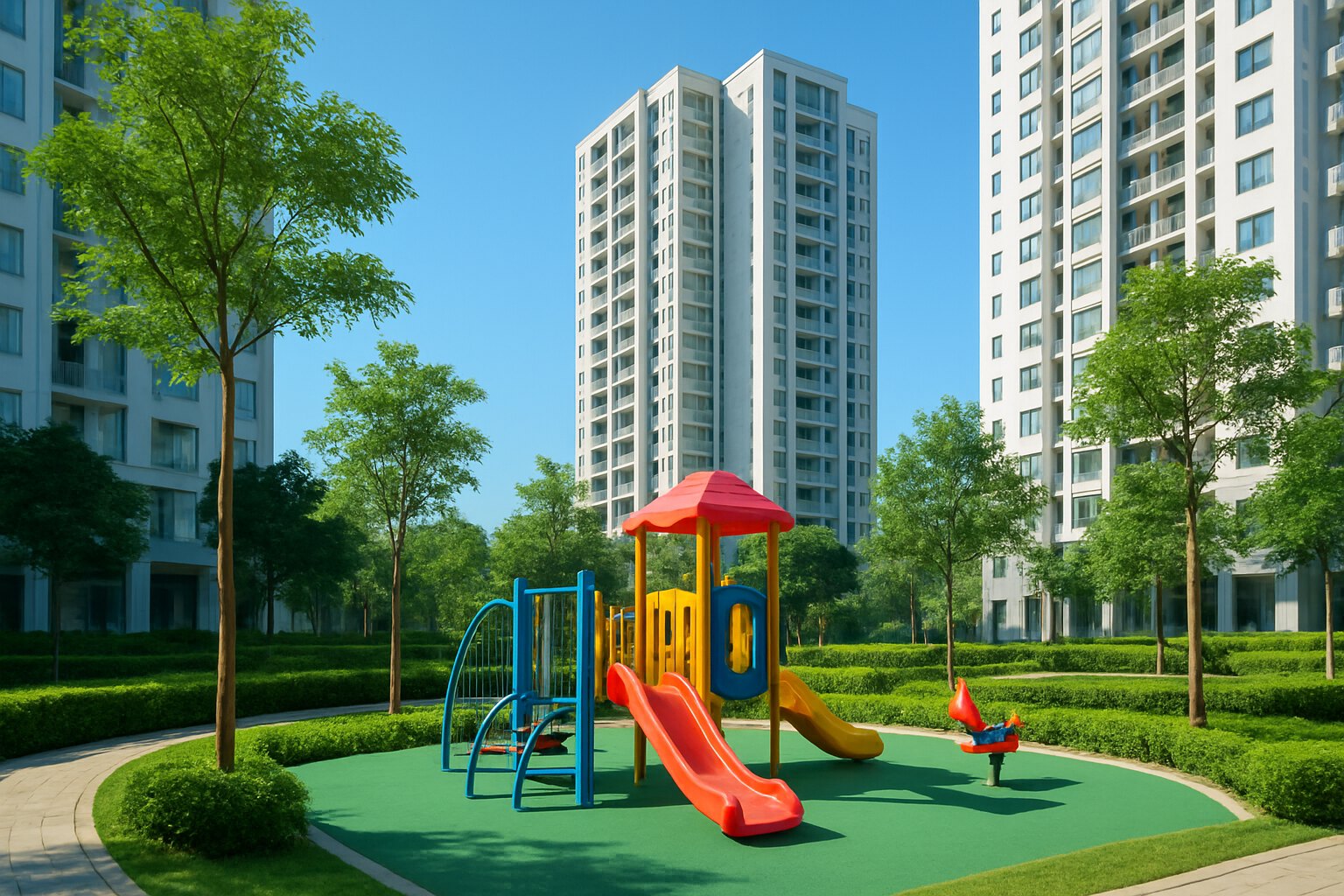 Mầm non ở Hà Đông: khi lớp học nằm trong khối đế chung cư