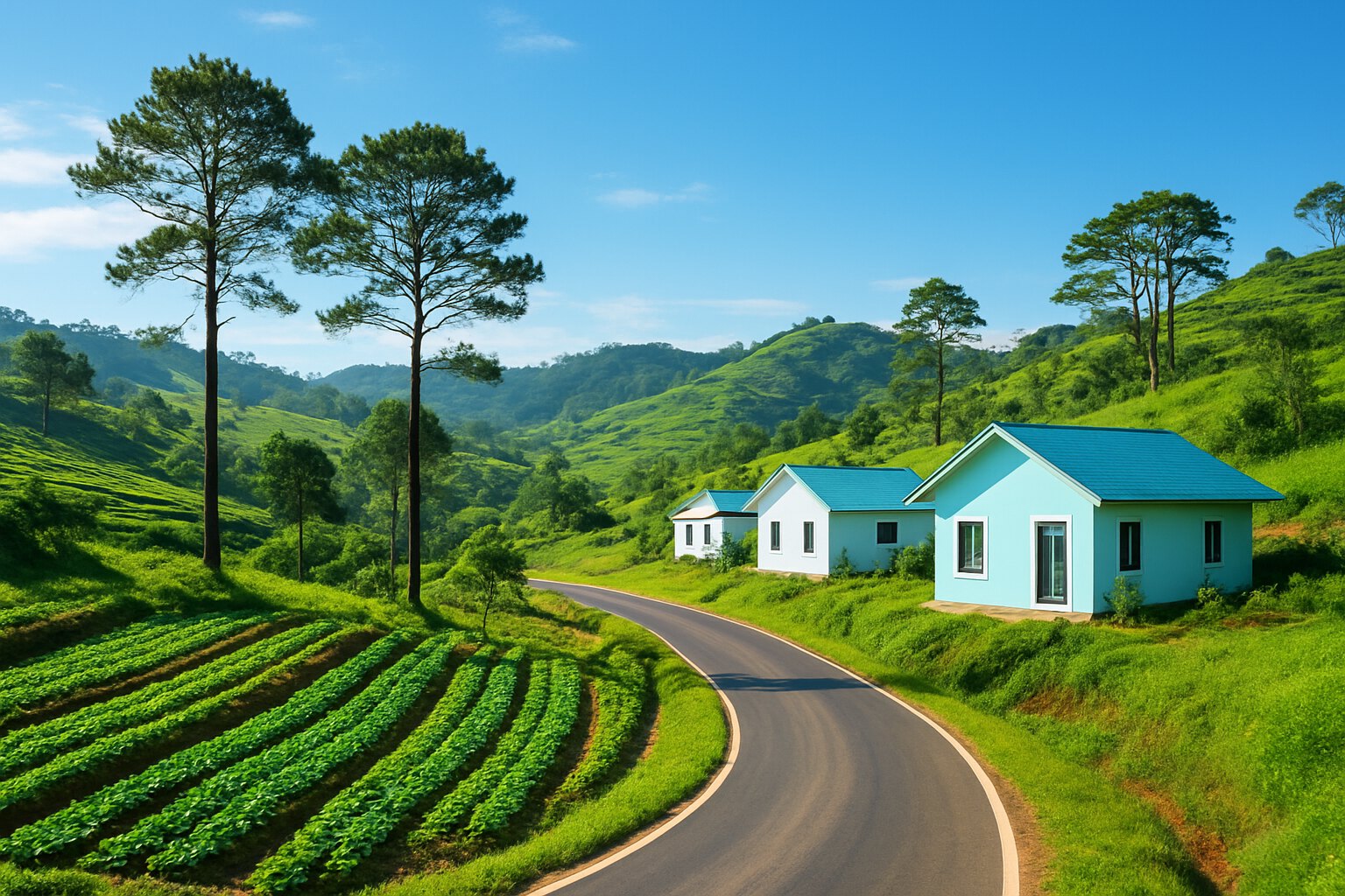 Mầm non ở Lâm Đồng: nơi duy nhất trẻ ra sân được quanh năm
