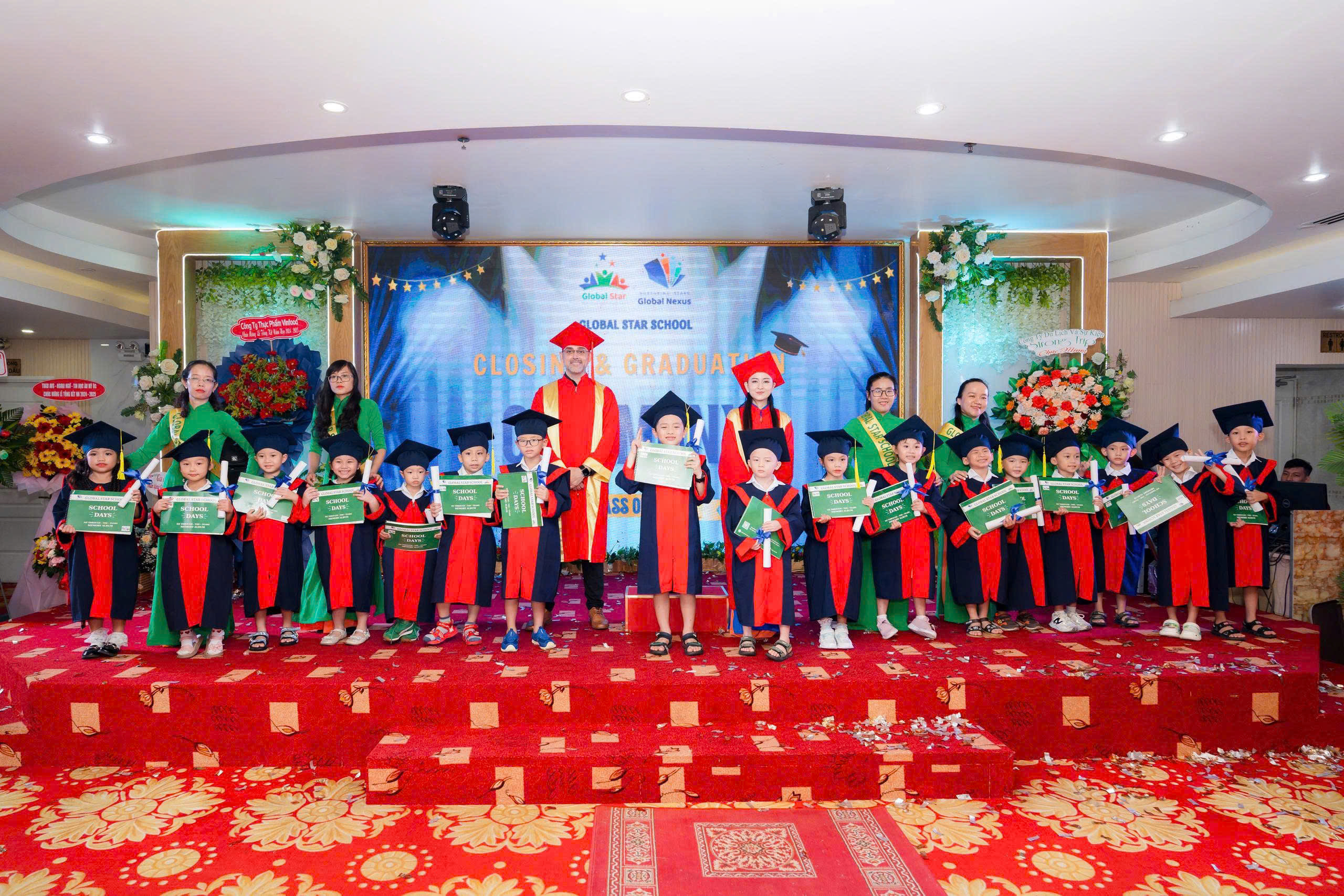 Lễ Tốt Nghiệp Lớp Super Star – Hành Trình Tỏa Sáng Dưới Mái Trường Global Star School – Campus Hà Huy Giáp